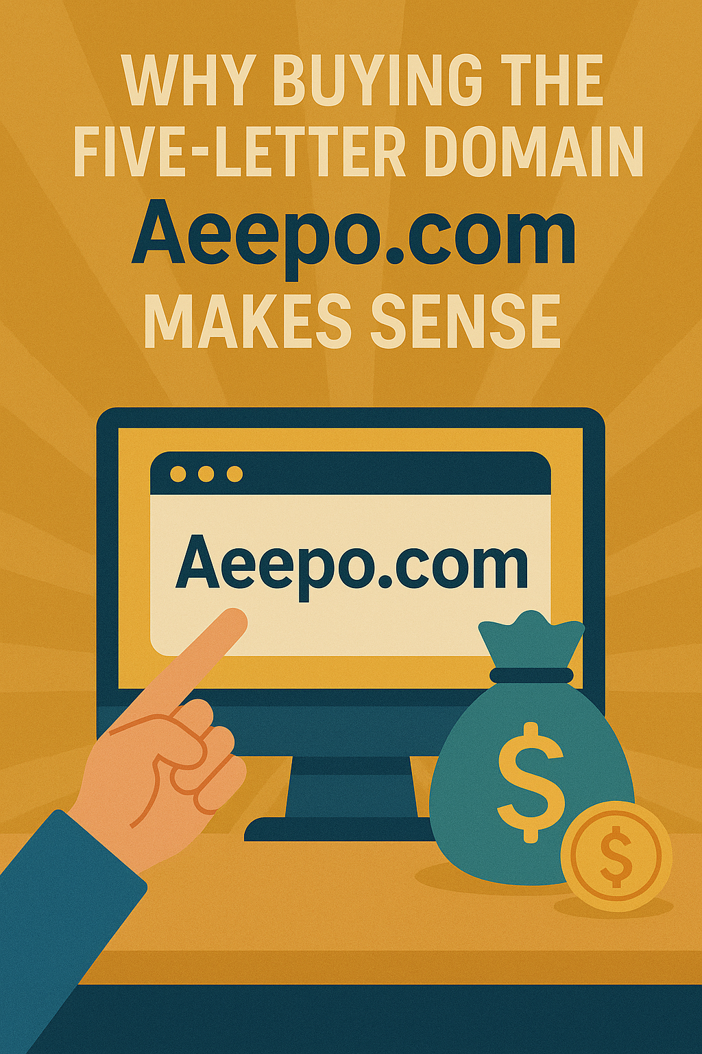 Why Buying the Five Letter Domain Aeepo.com Makes Sense