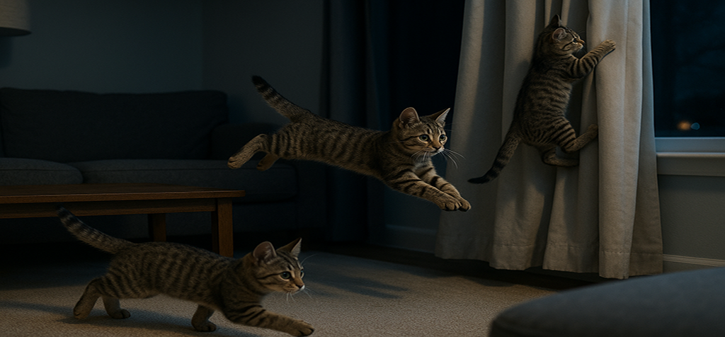 Why Do Kittens Turn Into Olympic Athletes at 3 A.M.?